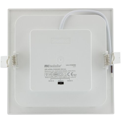  LED ugradno svetlo za kupatilo LED/12W/230V 3000/4000/6000K IP44 Slike