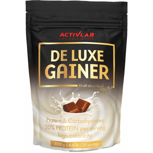 ACTIVLAB Gainer DeLuxe čokolada 3 kg Slike