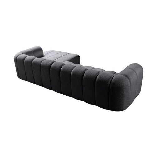 Atelier Del Sofa ugaona garnitura n line right dark grey Slike