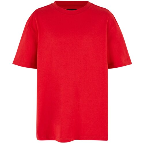 Urban Classics Kids children's t-shirt heavy oversize - red Slike