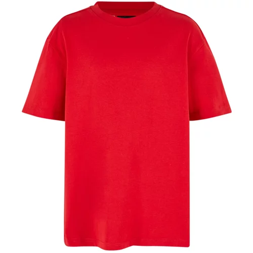 Urban Classics Kids Children's T-shirt Heavy Oversize - red
