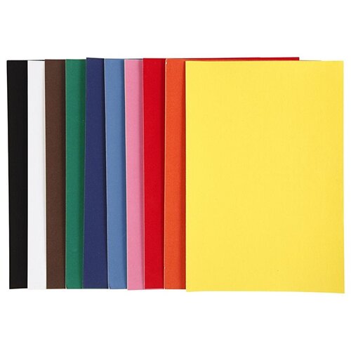 velur A4 papir - set od 10 kom - izaberi boju Slike