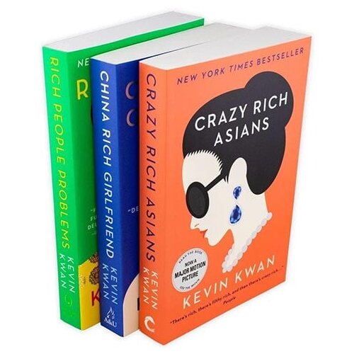 Bangzoo Books Wholesale Kevin Kwan - Crazy Rich Asians Trilogy - 3 Book Collection Cene