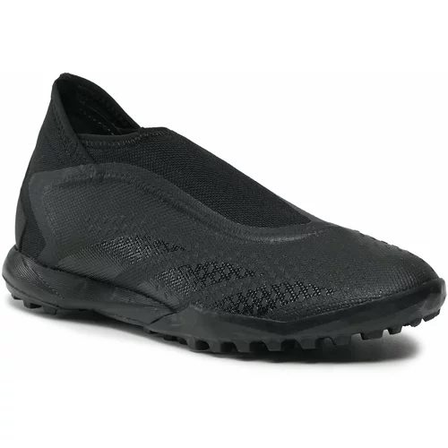 Adidas Čevlji Predator Accuracy.3 Laceless Turf Boots GW4644 Core Black/Core Black/Cloud White