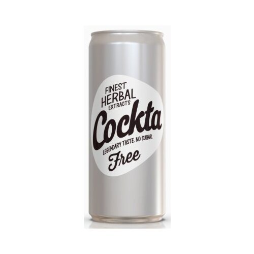 Cockta free gazirani sok 330ml limenka Cene