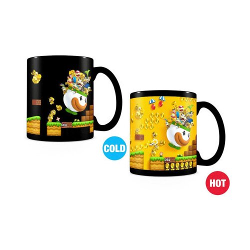 Pyramid International Super Mario (Gold Coin Rush) Heat Change Mug ( 045153 ) Cene
