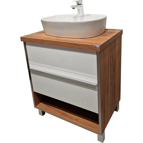 Ceramica lux Komoda za kupatilo Tara Hrast S-650 Cene