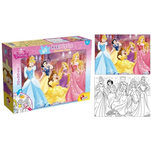 Lisciani Slagalica-bojanka Maxi Princeza 48250, 60 dijelova Cijene