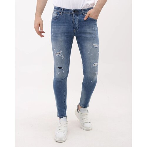 Mario Morato Jeans skinny 154183203 Modra Slike