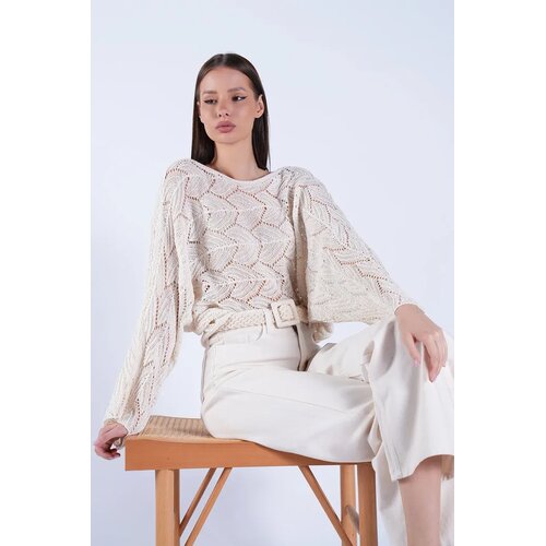 Trend Alacati Stili Ženska bluza Alc-X15111, Bež Cene