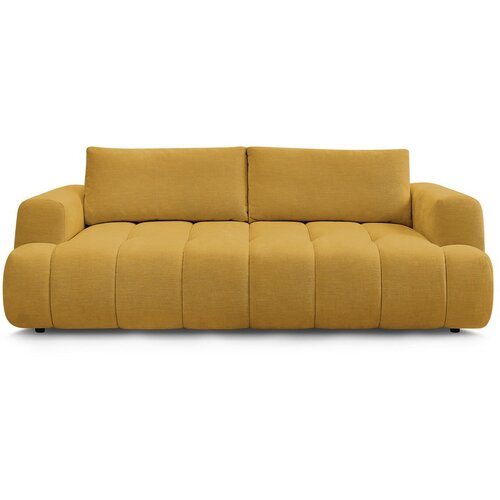 Bobochic Paris Senf žuta sklopiva/s prostorom za odlaganje sofa 251 cm Fuji – Cijene