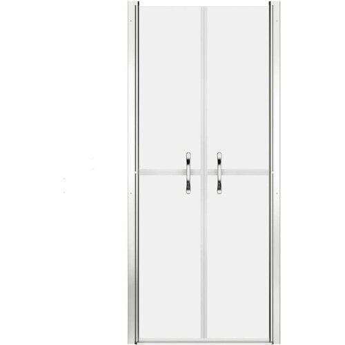 VidaXL vrata za tu&amp;scaron;-kabinu matirana ESG 101 x 190 cm Slike