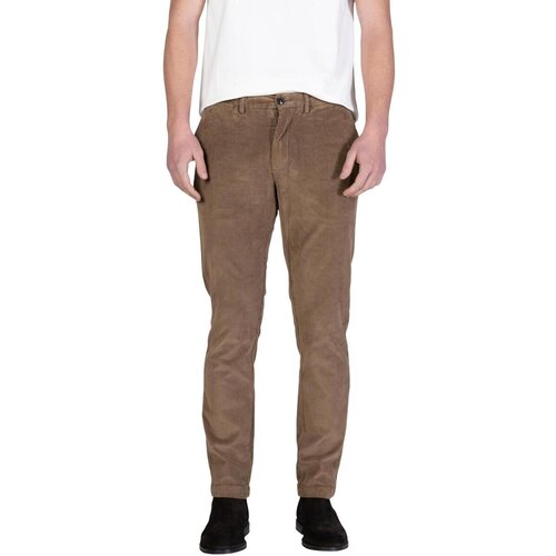 Borghese Hlače Chino / Carrot Velluto - Regular Fit 5WPA01 V08/VL08 Kostanjeva Cene