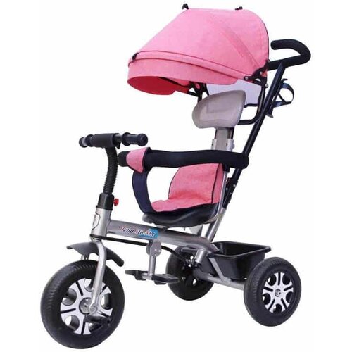 tricikl-guralica za decu 3200 - roze Slike