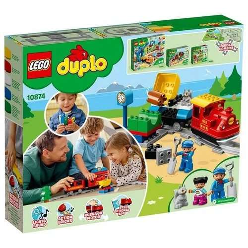 Lego kocke Duplo Parni vlak - 10874