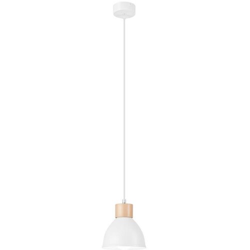 Luster na sajli NICO 1xE27/60W/230V bela Cene