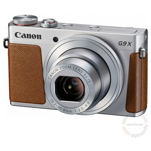 Canon G9 X silver digitalni fotoaparat Slike