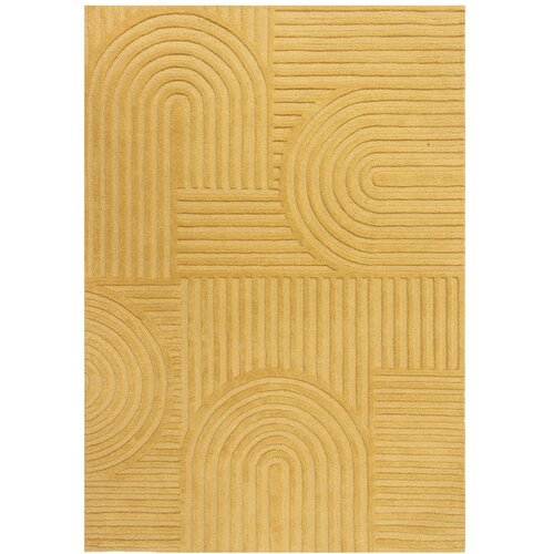 Flair Rugs Rumena volnena preproga Flair Rugs Zen Garden, 120 x 170 cm Cene