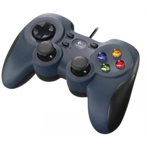 Logitech F310 gamepad, za PC, sivoplavo-crna Slike