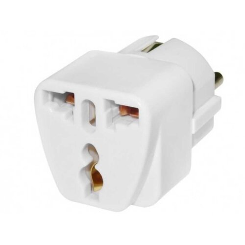  Adapter strujni US/UK na EURO priključak beli Cene