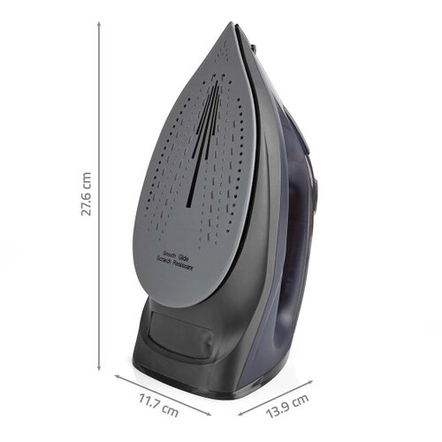 Nedis IRON1000 - Pegla na paru 2200W/230V crna Slike