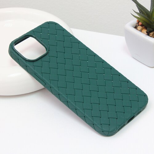 Teracell torbica Weave case za iPhone 13 6.1 zelena Slike