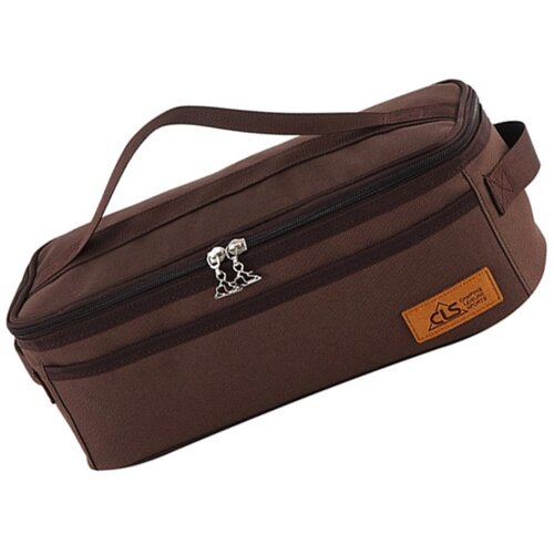 INF Organizator pribora in toaletna torbica Oxford, 33x13x12.5cm coffee, (5000327404) Cene
