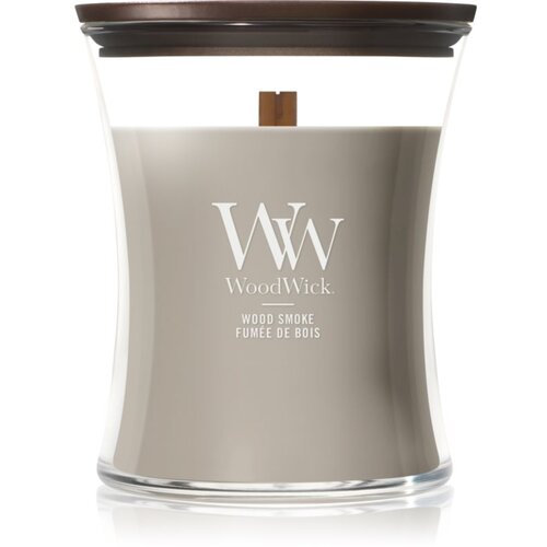WoodWick Wood Smoke mirisna svijeća s drvenim fitiljem 275 g Cene