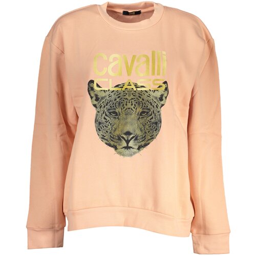 Cavalli Class WOMEN&amp;amp;#39;S PINK SWEATSHIRT WITHOUT ZIP Slike