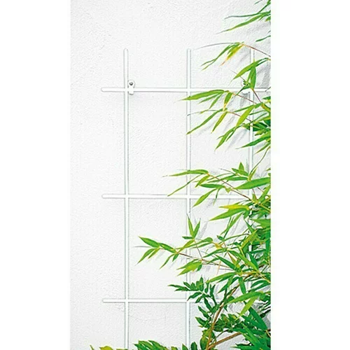 BELLISSA Potporanj za cvijeće (60 x 150 cm, Broj podupirača: 4, Promjer potpornja za biljke: 8 mm, Bijele boje)