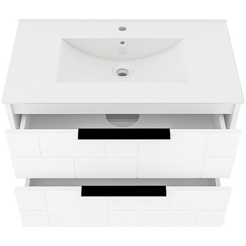  Srednje visoka omarica z umivalnikom Celeste (&amp;Scaron; x G x V: 80 cm x 45 cm x 51 mm) Slike