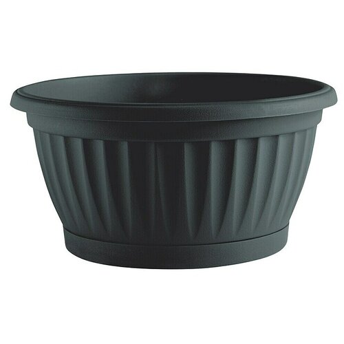  Tegla za cvijeće Mediteran (Vanjska dimenzija (ø x V): 30 cm x 14 mm, Plastika, Antracit) Cene