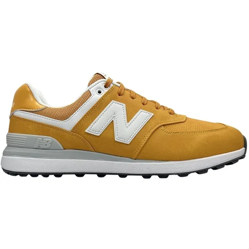 New Balance 574 Greens Mens Golf Shoes Wheat 45