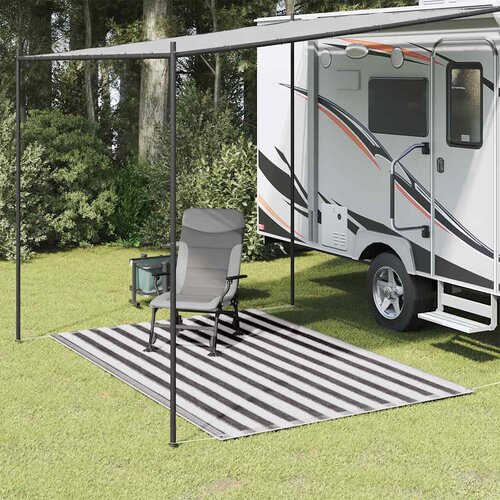  Tepih za &amp;scaron;ator 250 x 200 cm antracit i bijeli Slike