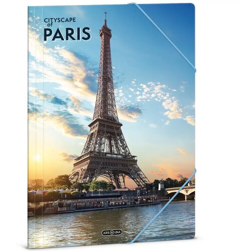 Ars Una Cityscape of Pariz gumena mapa A/4 Slike