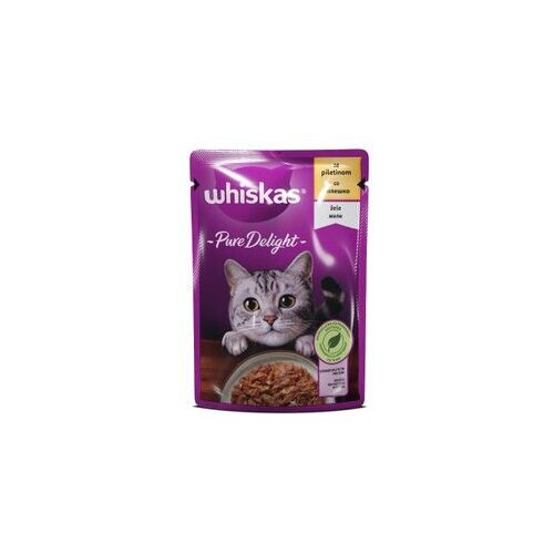 Whiskas kesice Pure delighit piletina 85g Cene