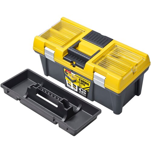 Patrol Plastična kutija za alat Toolbox Stuff 20 SEMI PROFI CARBO žuta Slike