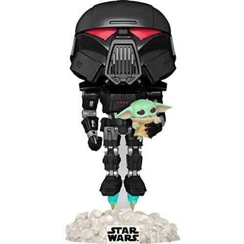 Funko figura Star Wars: The Mandalorian Dark trooper with grogu Slike