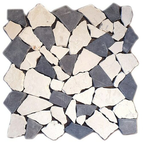 Mozaik pločica Mix CIOT 30/110 (30,5 x 30,5 cm, Bijela/Crna, Mat) Cijene