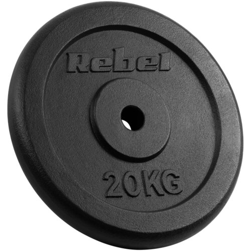 Rebel Active opterećenje od lijevanog željeza 20 kg, rupa 31 mm, klasična ploča Slike