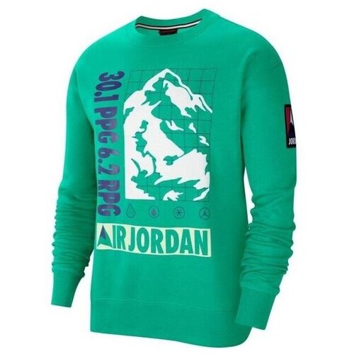 Nike Puloverji Jordan Winter Utility Zelena Cene