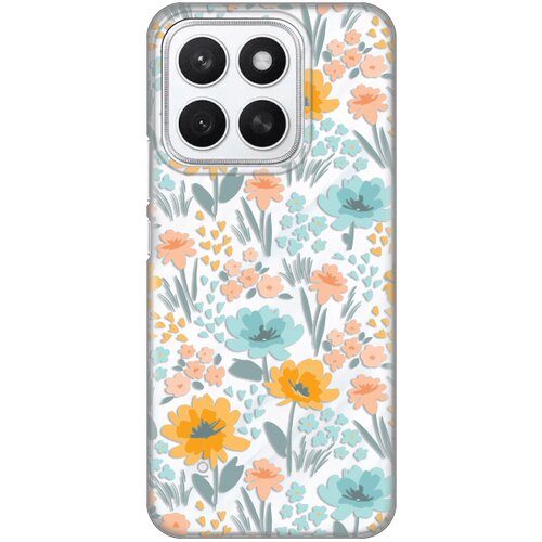  maska za honor X8c lovely flowers silikonska print skin Cene