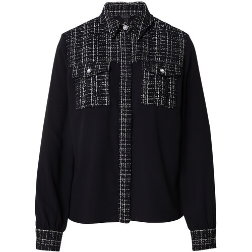 Guess Bluza 'Sandra' srebrno-siva / črna Cene