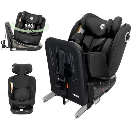 Lorelli AURIGA autosjedalica i-Size Isofix 360 40-150 cm, Black Slike