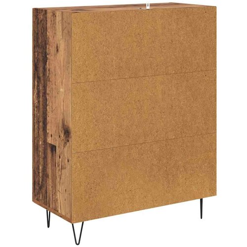  Kreveta Staro drvo 69 5 x 34 x 90 cm Obrađeno drvo i čelik Slike