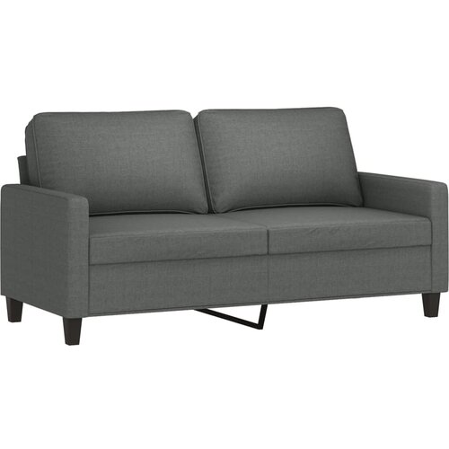 Maison Chic Dvosed kavč - Sofa - Kanape temno siv 140 cm blago, (21726929) Cene