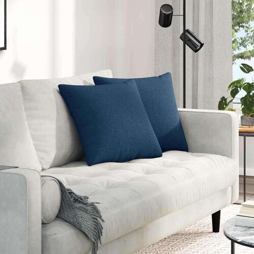 vidaXL jastučići za sofu 2 pcs plava 45 x 45 cm tkanina Cijene