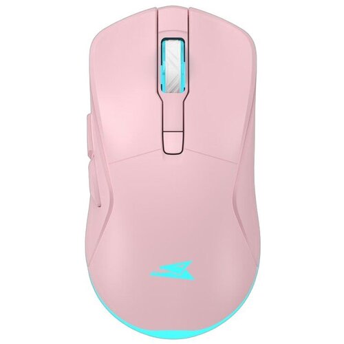 WHITESHARK Mi&amp;scaron; BARACUDA Turtle Gaming / Wireless / Bežični / Pink Slike