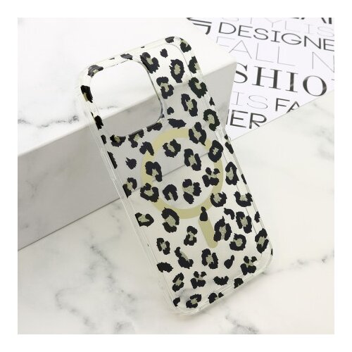  Futrola leopard magsafe za iphone 15 pro max (6.7) crna ( F120809 ) Cene