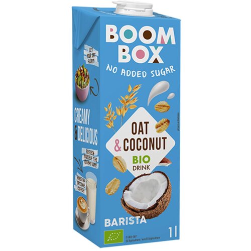 Boom Box Ovseni napitak Bio s kokosom, 1l Cene